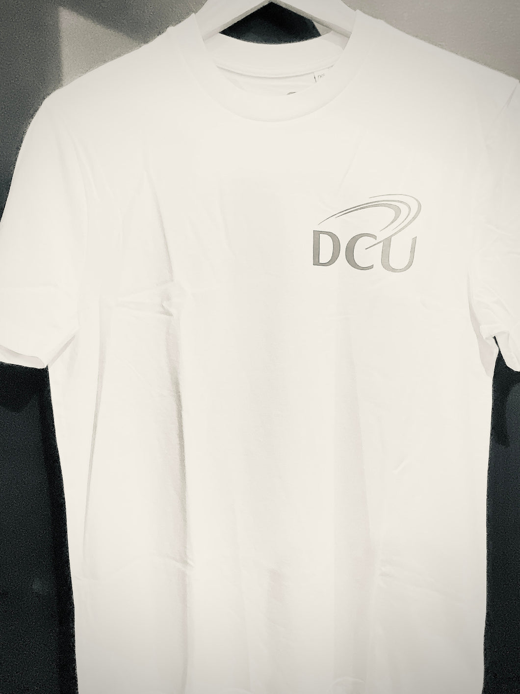 DCU white t-shirt