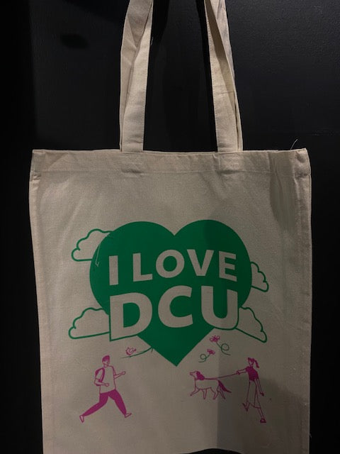 I love DCU tote bag