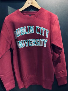 DCU Collegiate Wine Sweatshirt