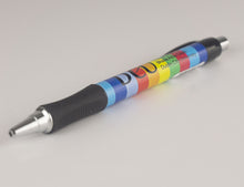 Load image into Gallery viewer, DCU Rainbow Rubbergrip Pen
